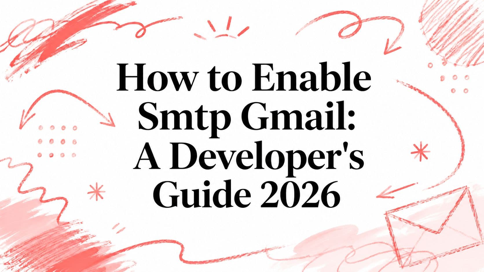 How to Enable Smtp Gmail: A Developer's Guide 2026