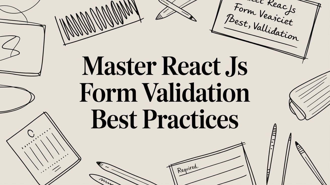 Master React JS Form Validation Best Practices