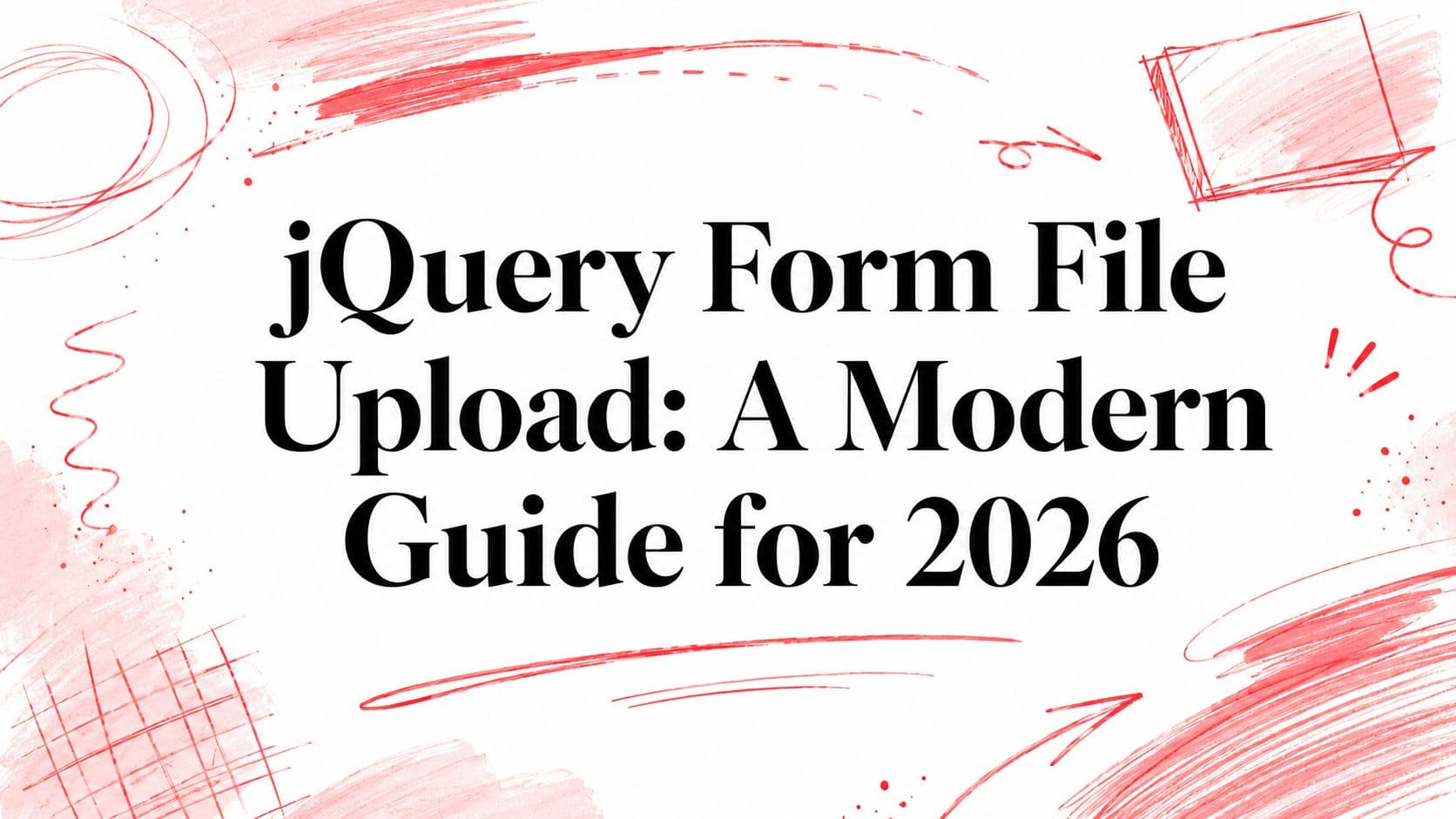 jQuery Form File Upload: A Modern Guide for 2026