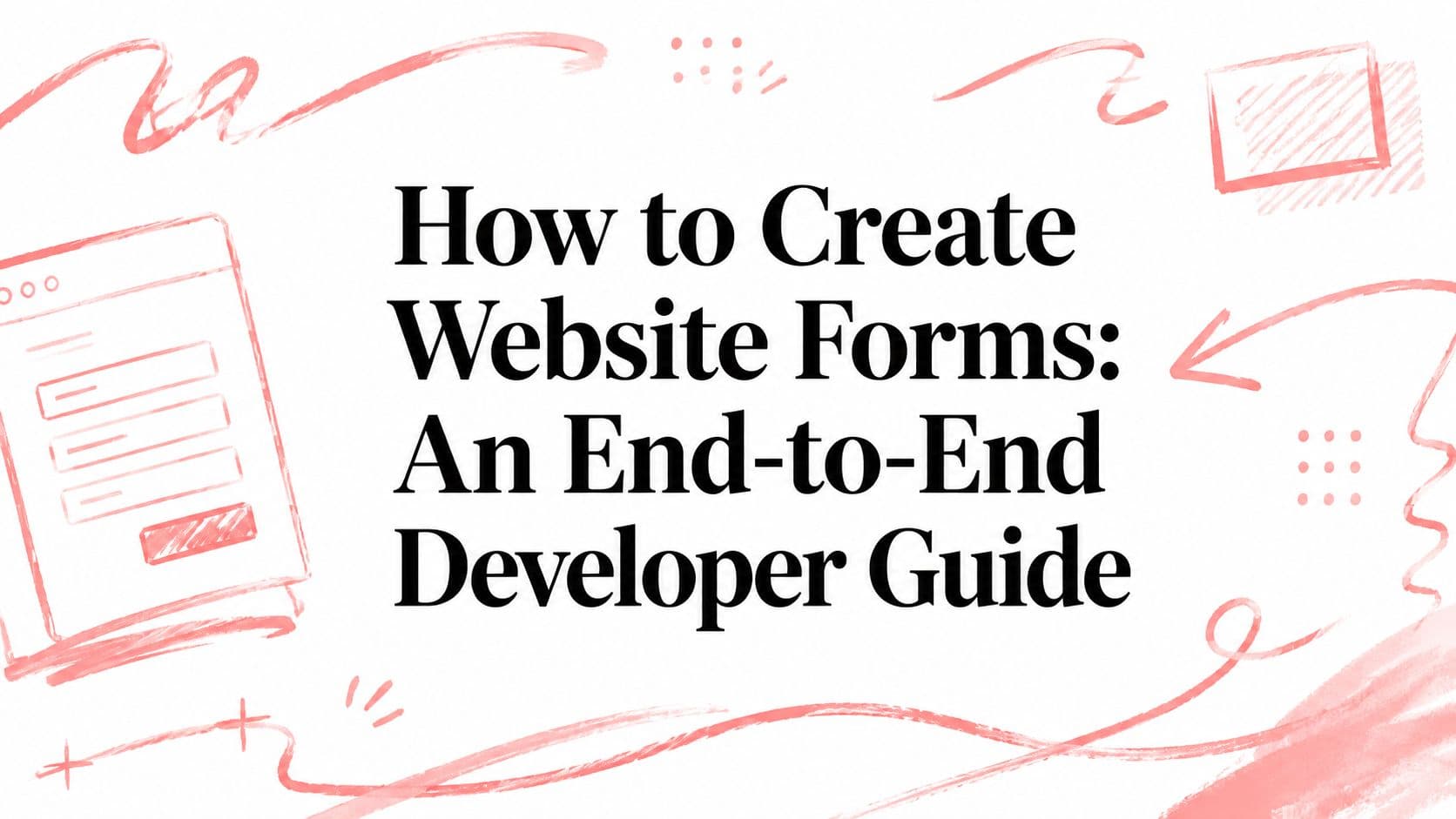 How to Create Website Forms: An End-to-End Developer Guide