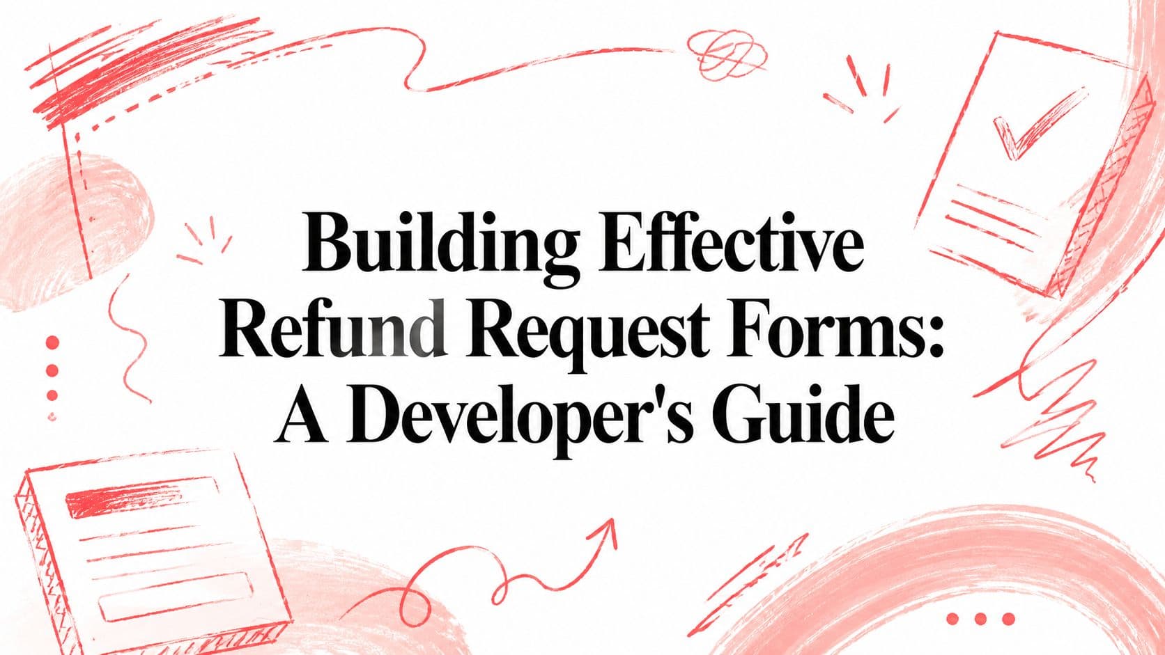 Building Effective Refund Request Forms: A Developer's Guide