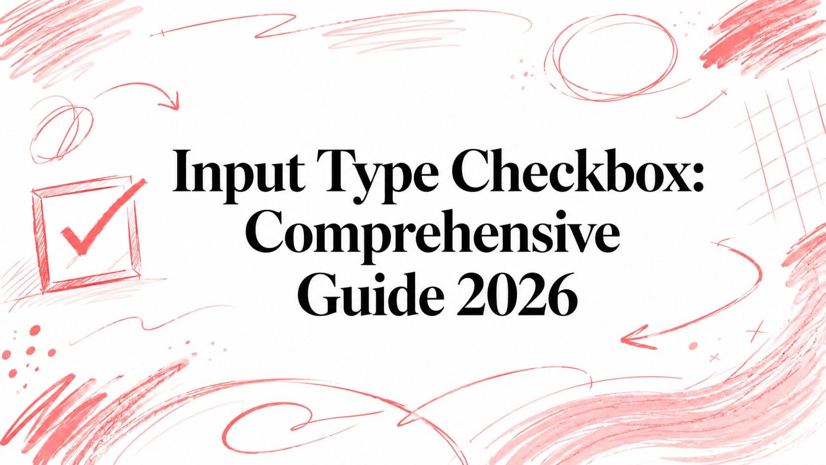 Input Type Checkbox: Comprehensive Guide 2026