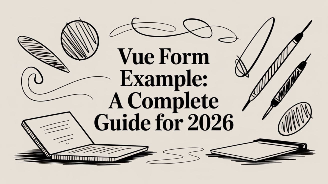 Vue Form Example: A Complete Guide for 2026