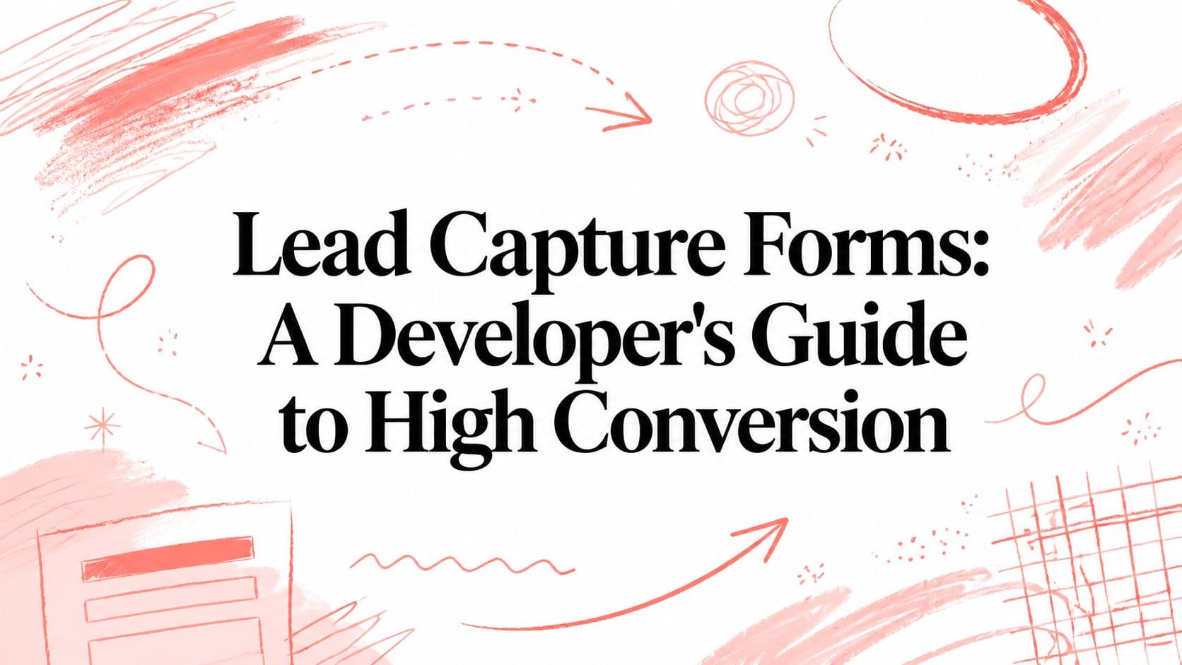 Lead Capture Forms: A Developer's Guide to High Conversion