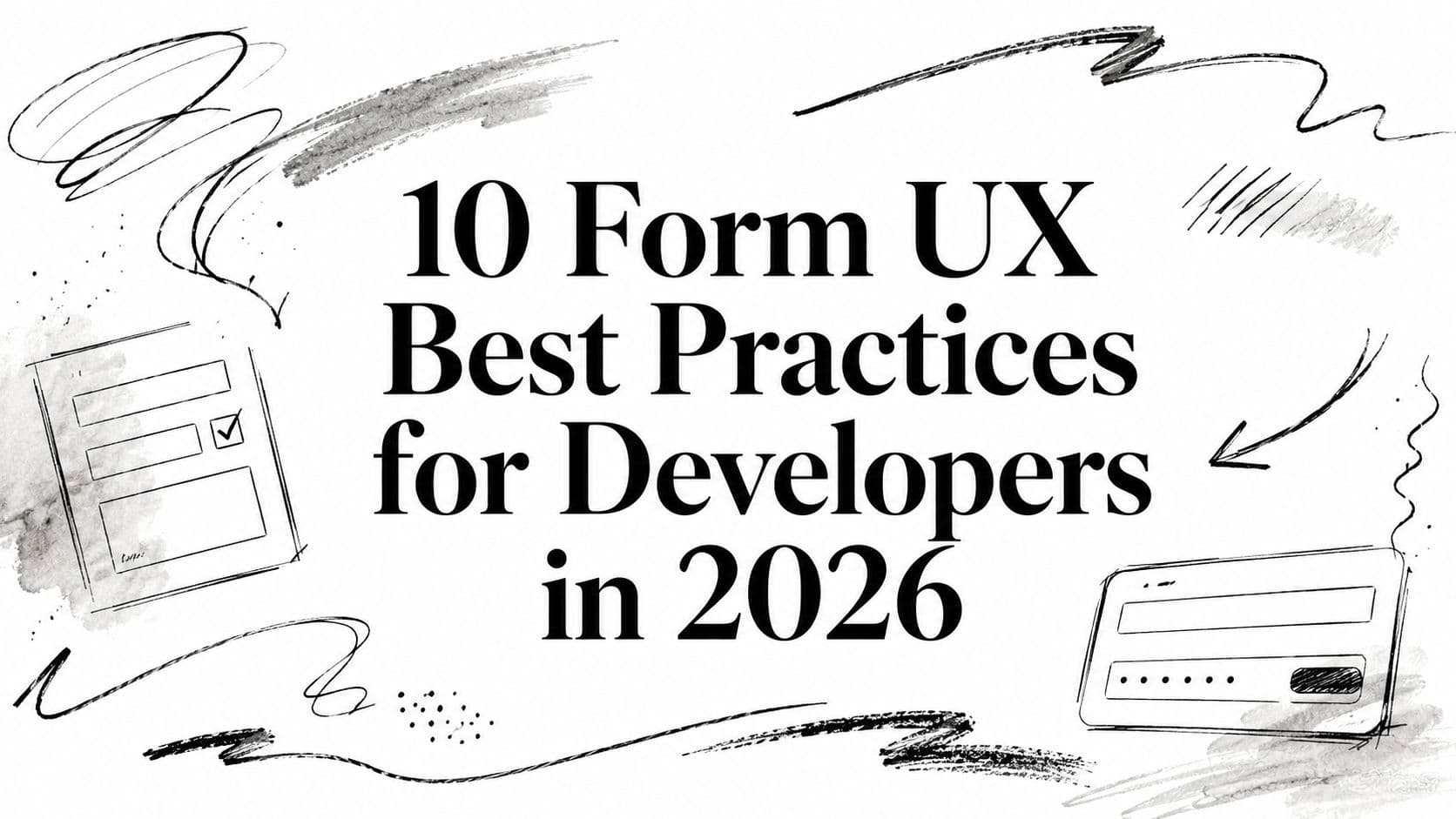 10 Form UX Best Practices for Developers in 2026