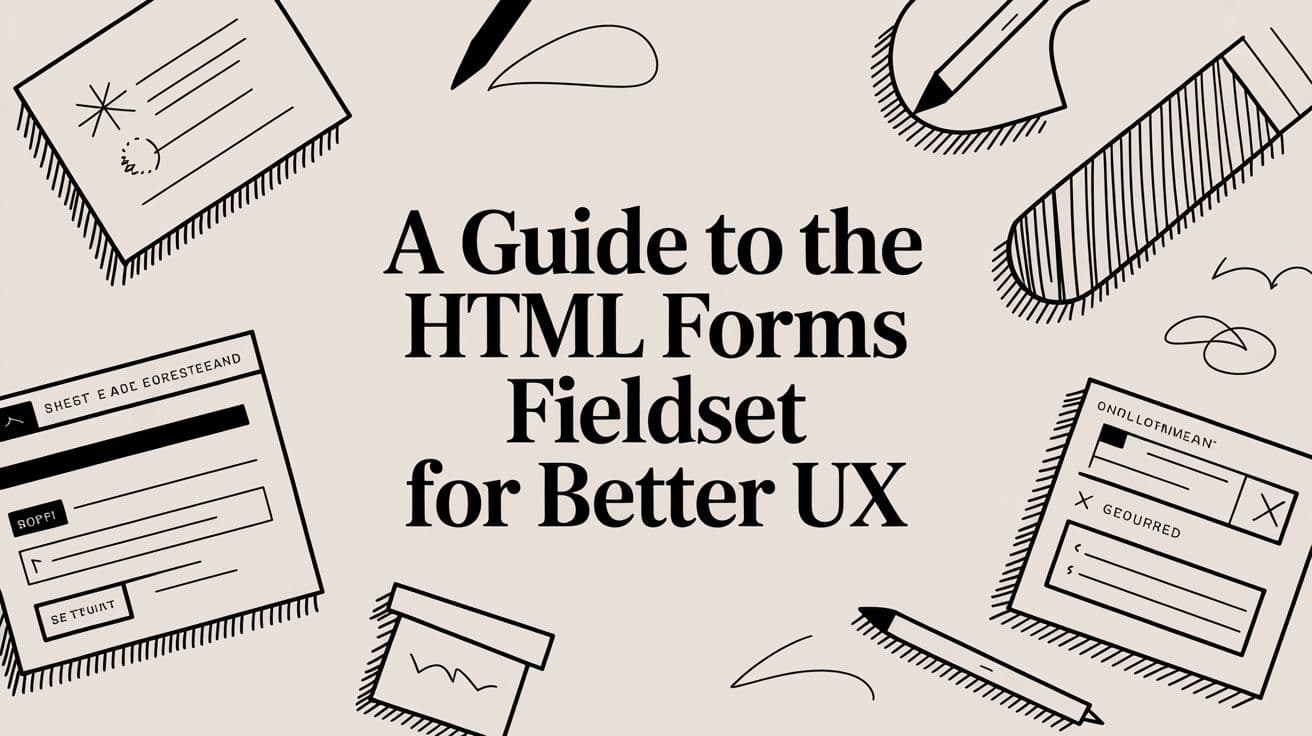 A Guide to the HTML Forms Fieldset for Better UX
