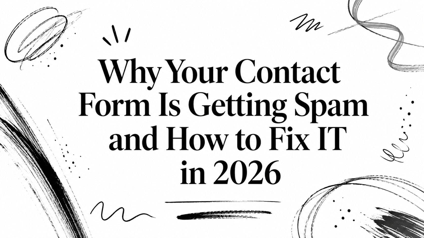 Why Your Contact Form Is Getting Spam and How to Fix It in 2026
